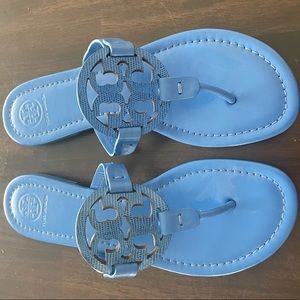 Blue Tory Burch Miller Sandals size 8